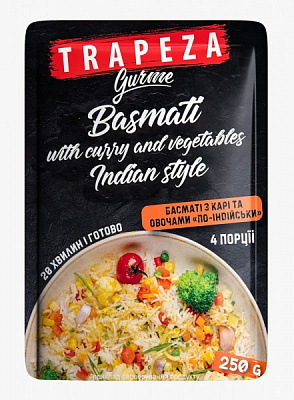 Смесь ТРАПЕЗА с карри и овощами по-индийски 250 г 