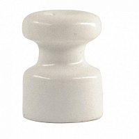 Изолятор Bironi 10 шт./уп. белый керамика B1-551-01