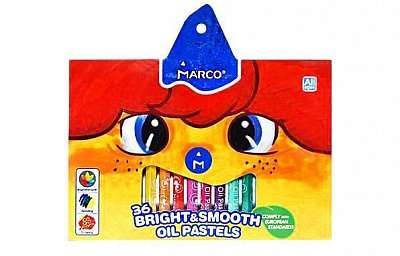 Набір олійної пастелі Bright&Smooth 1100OP-36CB Marco 36 шт.