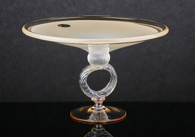 Ваза для фруктів Orvieto 39х39х27 см White cristal