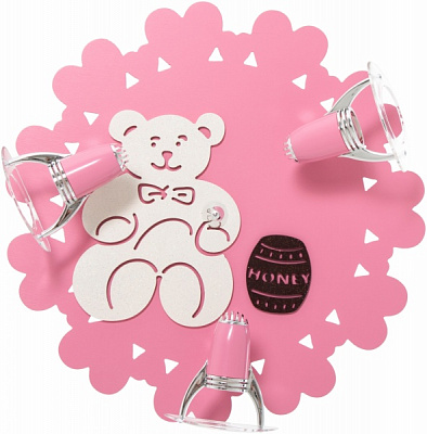 Спот Nowodvorski HONEY III R50 3x40 Вт E14 розовый 3661 