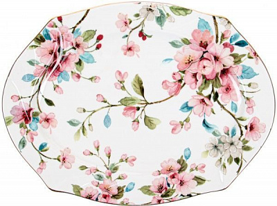 Блюдо сервірувальне Магнолія 30 см 924-589 Lefard