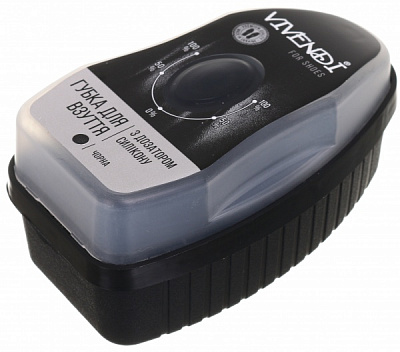 Губка Vivendi із дозатором силікона 6 мл чорний