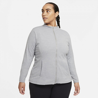 Джемпер Nike W NY DF LUXE FTTD JKT DD5533-073 р. XS сірий