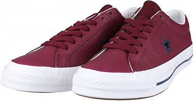 Кеды Converse One Star 161565C р. US 8 бордовый