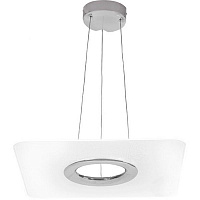 Люстра светодиодная Intelite IFP-32TW-S Airlight с пультом ДУ 32 Вт прозрачный/хром 