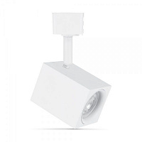 Трековий прожектор LightMaster MR16/GU10 35 Вт білий MLT207 білий