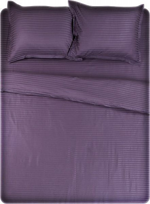 Комплект постільної білизни євро сірий Domikus