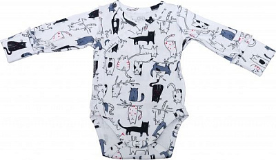 Комбінезон Фламінго р.56 білий із принтом 146-217