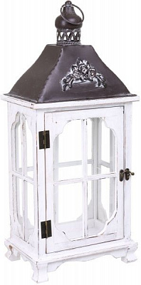 Підсвічник-ліхтар Стокгольм дерев'яний 25,5х17х57 см