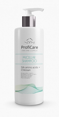 Шампунь SANSI ProfiCare Мицеллярный ProfiCare Hair shine complex 400 мл 400 г