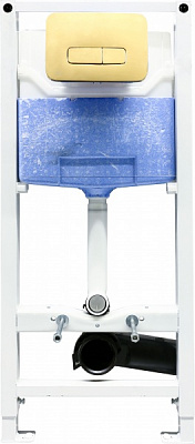 Комплект инсталляции Ideal Standard ProSys 120 клавиша OLEAS M3 BRUSHED GOLD