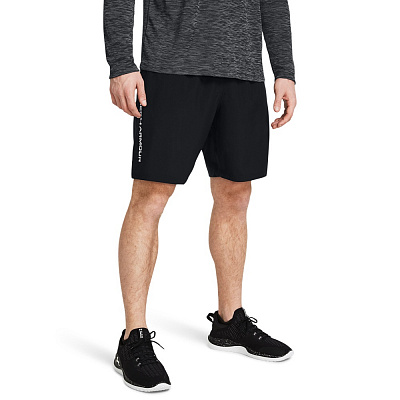 Шорты Under Armour Tech Woven Wordmark Short 1383356-001 р. S черный