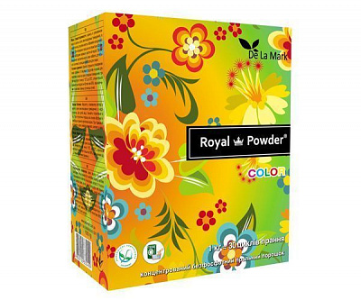 Стиральный порошок для машинной и ручной стирки DeLaMark для цветных вещей 1 кг