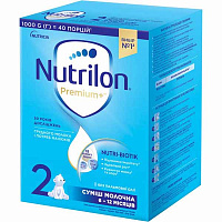 Суха молочна суміш Nutrilon Premium+ 2 1 кг 5900852047213