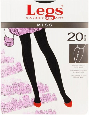 Колготки Legs MISS 20 den NERO р. 2 чорний