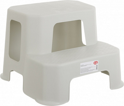 Підставка пластикова RIO 6108IV HERCULES на 2 сходинки кремова 395x394x283 мм
