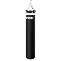 Боксерский мешок SPORTKO 180x35 см черный