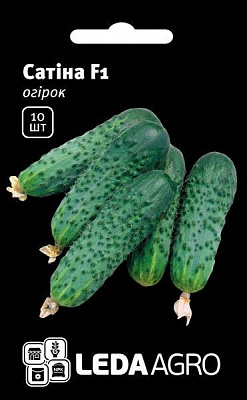 Семена LedaAgro огурец Сатина F1 10 шт. (4820119790335)