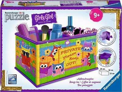 3D-пазл Ravensburger Girly Girl: шкатулка Совы RSV-121052