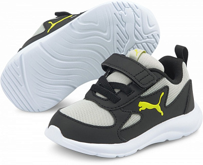 Кроссовки Puma Fun Racer AC Inf 19297207 р.UK 4 черный