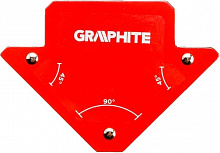 Тримач магнітний GRAPHITE 122x190x25 мм зварювальний