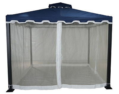 Павильон садовый Indigo 3x3 м DU367-1 темно-синий