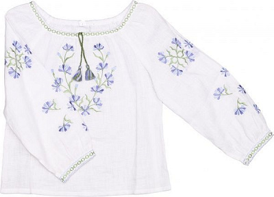 Вишиванка Гармонiя Волошки р.92 синій