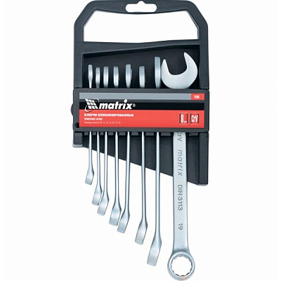 Набір ключів комбінованих Matrix 6-19 мм 154069