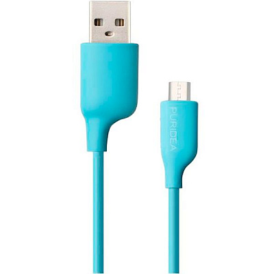 Кабель USB Type-C – USB blue 1.2 м