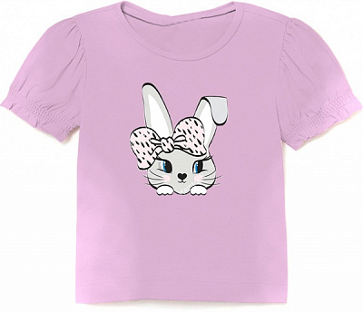 Футболка для девочек KOSTA р.122 сиреневый 2251-9 