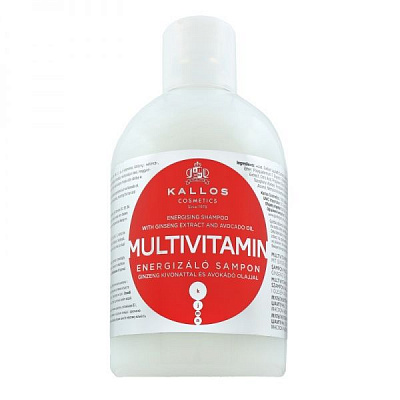 Шампунь Kallos KJMN MULTIVITAMIN живильний з комплексом вітамінів 1000 мл