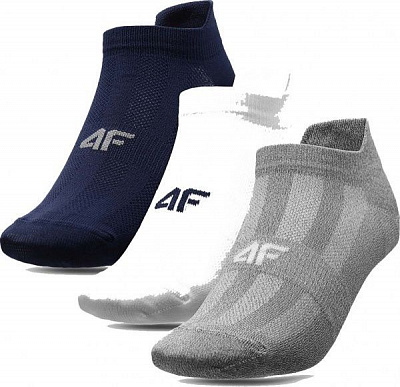 Носки 4F NOSD4-SOM213-27M+10S+31S серый р.43-46