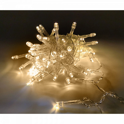 Электрогирлянда линейная SHLigts Нить (ILD020-WW) встроенный светодиод (LED) 20 ламп 2 м 