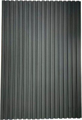 Вагонка ДВП (МДФ) Супер Профиль МДФ черный 2800х104х12 мм