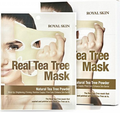 Маска для лица ROYAL SKIN Real С экстрактом чайного дерева 25 г 5 шт.