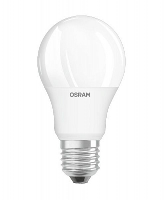 Лампа светодиодная Osram 3 шт./уп. 9 Вт A60 матовая E27 220 В 2700 К 4058075819498 
