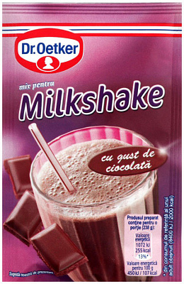 Коктейль молочный Dr. Oetker с шоколадным вкусом 32 г