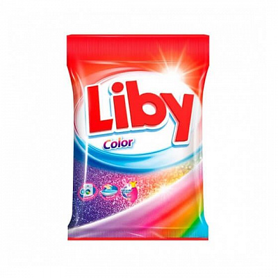 Порошок для машинного та ручного прання LIBY Color 1 кг