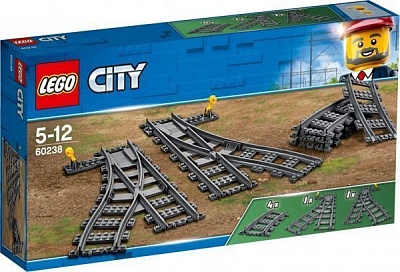 Конструктор LEGO City Стрелочный перевод 60238
