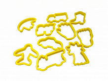 Набір форм для вирізання печива Mini-Monsters Транспорт 10 шт. 683215 Fackelmann
