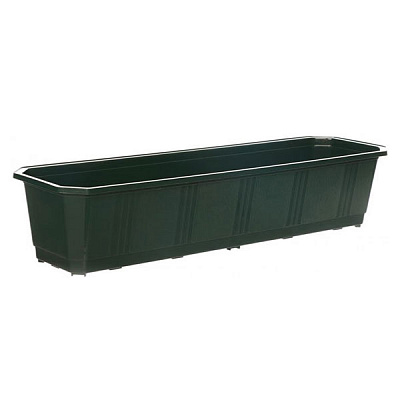 Ящик балконний Пласт-Бокс 80 см зелений