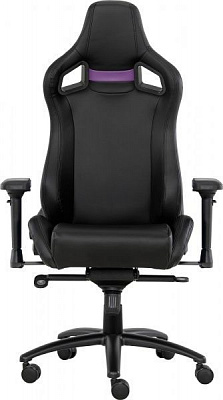 Кресло GT Racer X-0714 черно-фиолетовый 