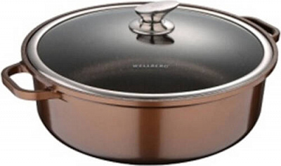 Каструля з кришкою 6.4 л WB-3324 Wellberg
