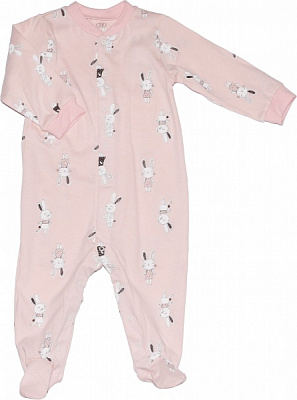 Комбинезон ясельный унисекс Фламинго р.74 в ассортименте 647-115 