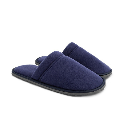 Тапки домашние Twins флис закрытые р.40/41 синий