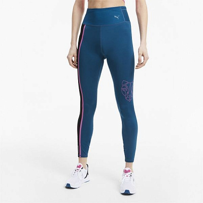 Лосины Puma Train High Rise 7 8 Tight 51947604 S синий