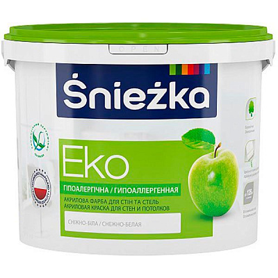Фарба Sniezka Еко білий 15л 20кг
