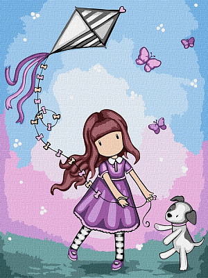 Картина по номерам Don’t Fly Away Santoro Gorjuss Collection 30х40 см Ideyka