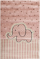 Ковер Balta Afrika Elephant Pink 02761 R 115x175 см 